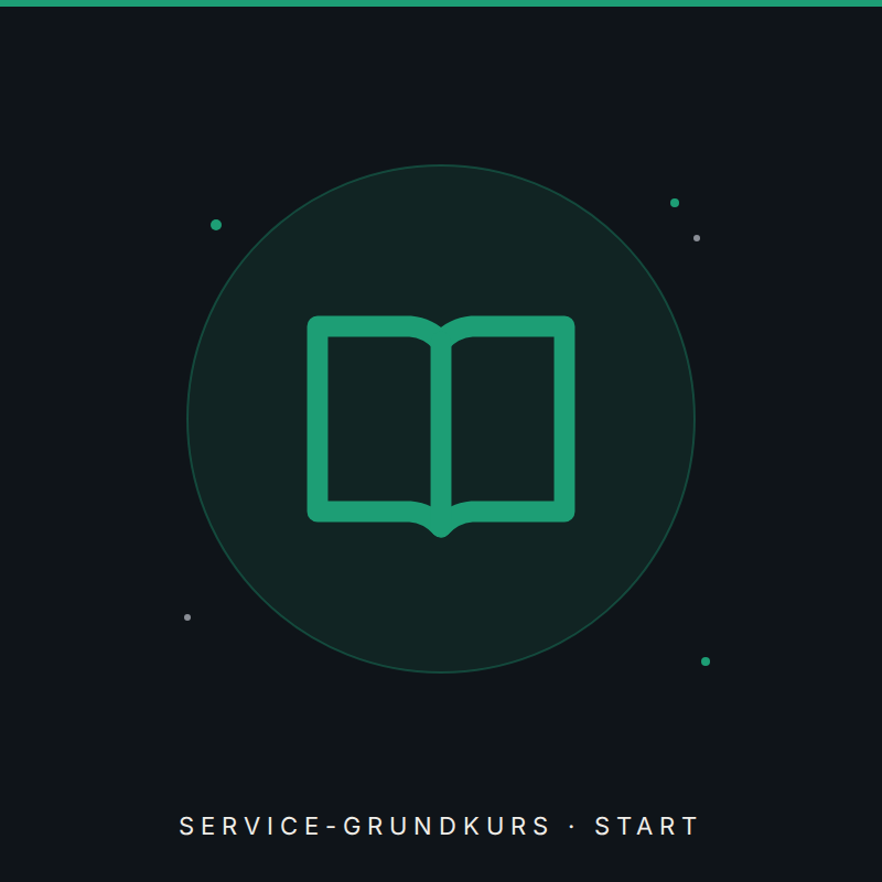 [MC-TRN-040] Service-Grundkurs «Start» – offener Kurs (pro Person)